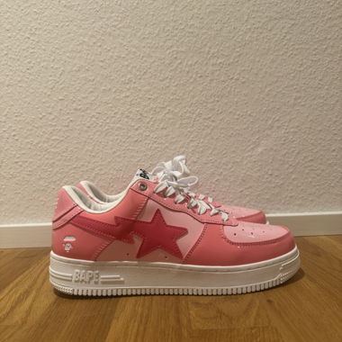 Pink A Bathing Ape Sneakers