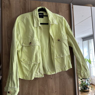 Veste légère jaune fluo 