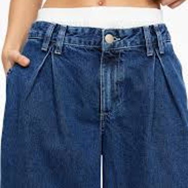 Blue Baggy Jeans