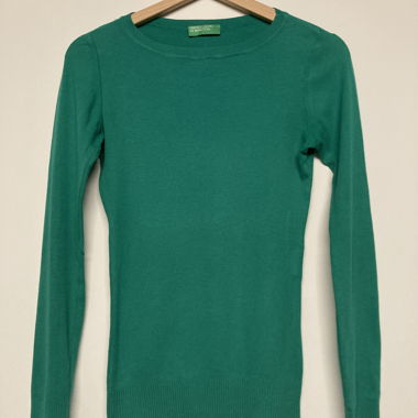 Pull vert Benetton