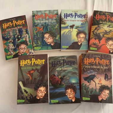 harry potter taschenbuch band 1-7