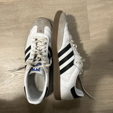 White adidas Samba sneakers