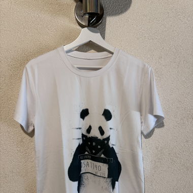 T-Shirt blanc Panda 