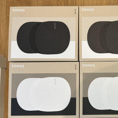 Sonos speakers and mounts 