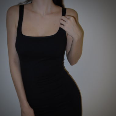 Black Stretch dress