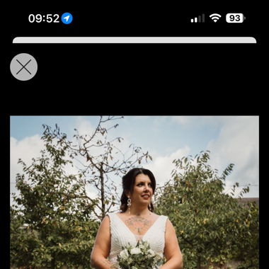 A Linie hochzeitskleid