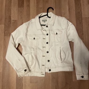 Weisse Jeansjacke Bluemotion