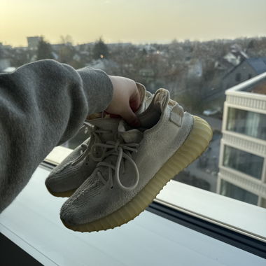 Beige Yeezy Boost