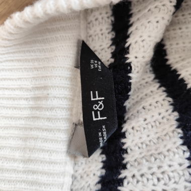 Striped F&F Knit Sweater