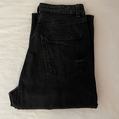Schwarze Zara Jeans