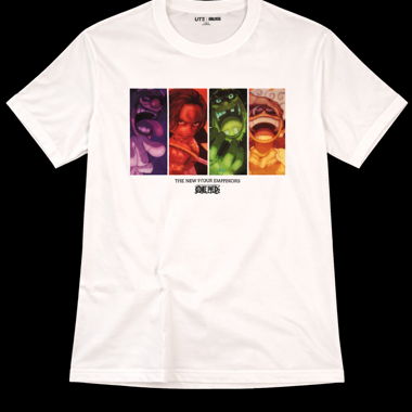 T-shirt One Piece bianco
