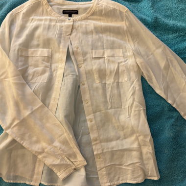 Tommy Hilfiger Blouse White Size 4