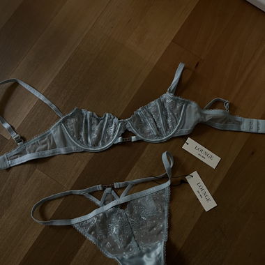 Ensemble lingerie d'intérieur LOUNGE bleu clair