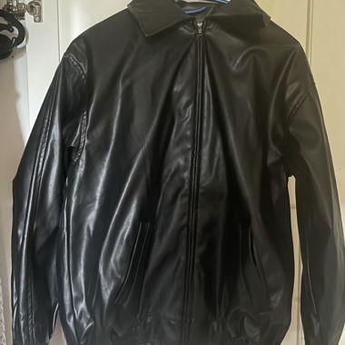 Veste en similicuir SHEIN noire XS (UE 34)