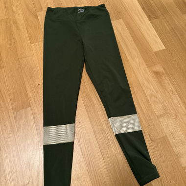 Tight da corsa con inserti riflettenti