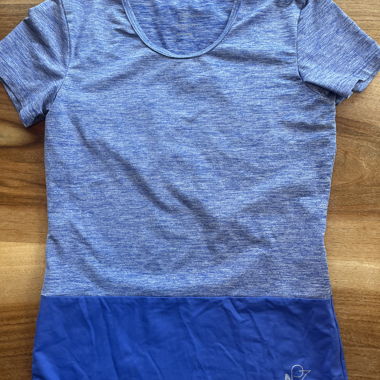 Blue Sports Shirt with PZ Logo