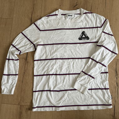 T-shirt manches longues rayé Palace XL