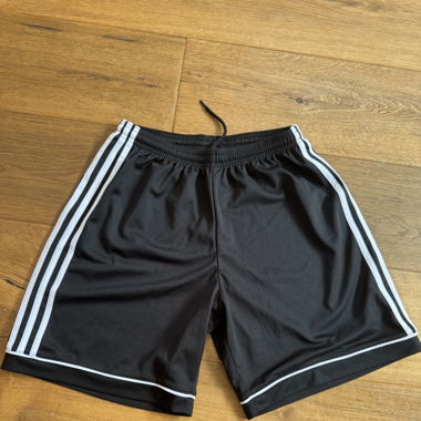 Black adidas sports summer shorts