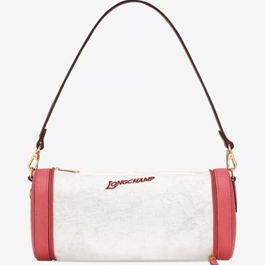 Longchamp Umhängetasche aus Canvas und Leder