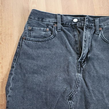 Gonna in denim nera