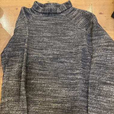 grey turtle neck sweater