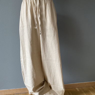 Pantaloni di lino Zara L