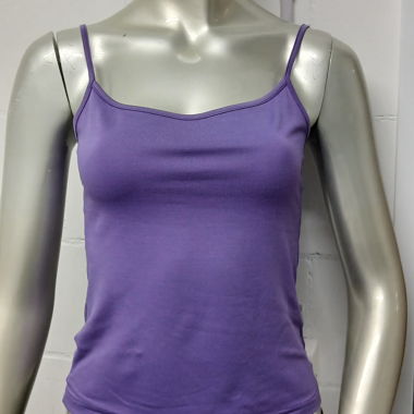 Top spaghetti lilla H&M Tag. S