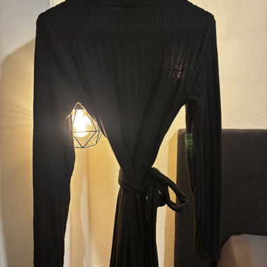 Long black dress