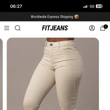Fit Jeans mai indossati (prezzo base 109.-)