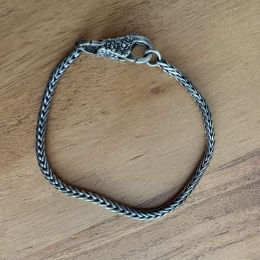 Trollbeads - Bracciale in argento con chiusura a punta