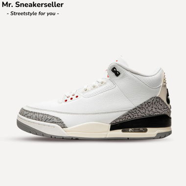 Jordan 3 White Cement