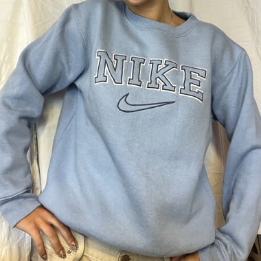 Maglione vintage Nike blu
