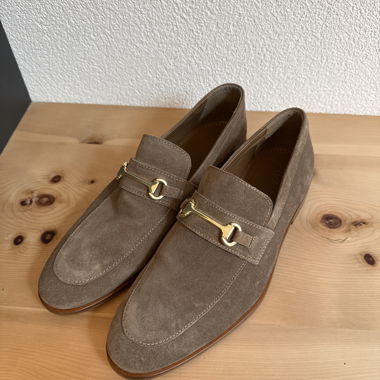 Suede Loafers