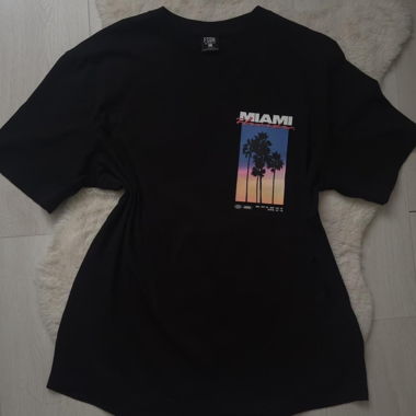 Schwarzes FSBN Miami T-Shirt