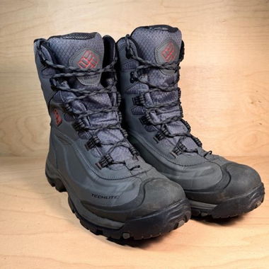 Stivali invernali Columbia grigi in plastica Gore-Tex