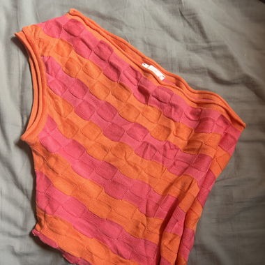 One shoulder Top (Le Ger)