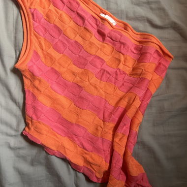 One shoulder Top (Le Ger)