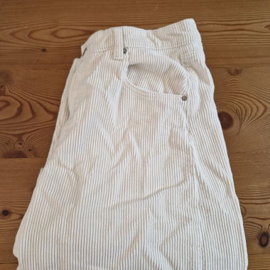 Pantalon en velours côtelé Pull & Bear