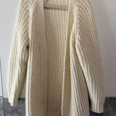 Strick-Cardigan creme