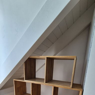 Regal Massivholz Eiche (5x Einzelstück)