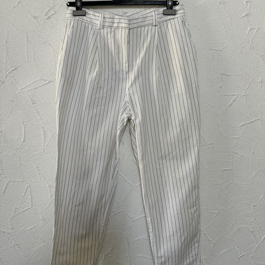 Pantaloni a righe Mango
