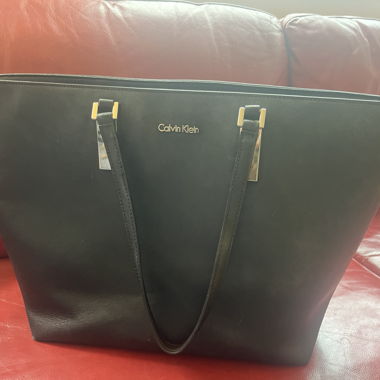 Borsa grande nera Calvin Klein