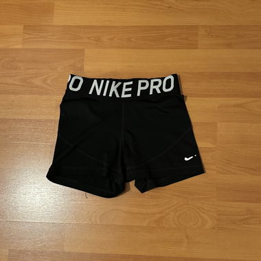 Nike Pro black sport shorts