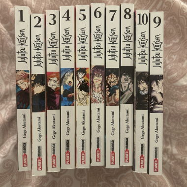 Jujutsu Kaisen manga 1-10
