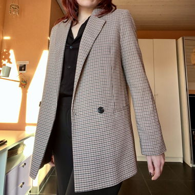 Karierter Mango Blazer