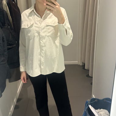 chemise/veste blanche