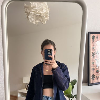 Veste bleue 