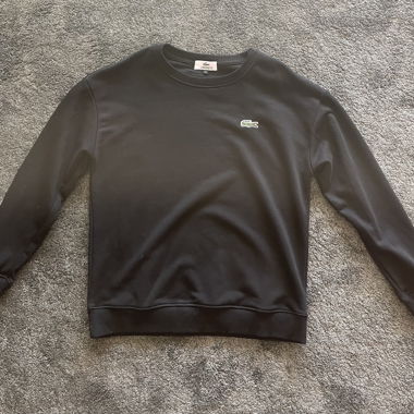 Felpa Lacoste nera
