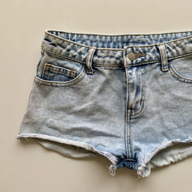 Short en jeans