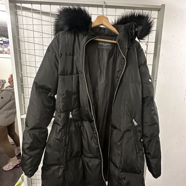 Cappotto invernale imbottito nero Leonardo